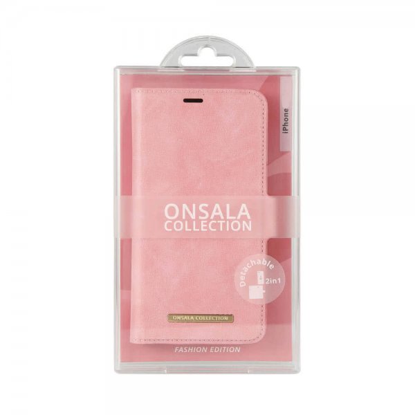 Onsala iPhone 12 Pro Max Fodral Fashion Edition Löstagbart Skal Dusty Pink