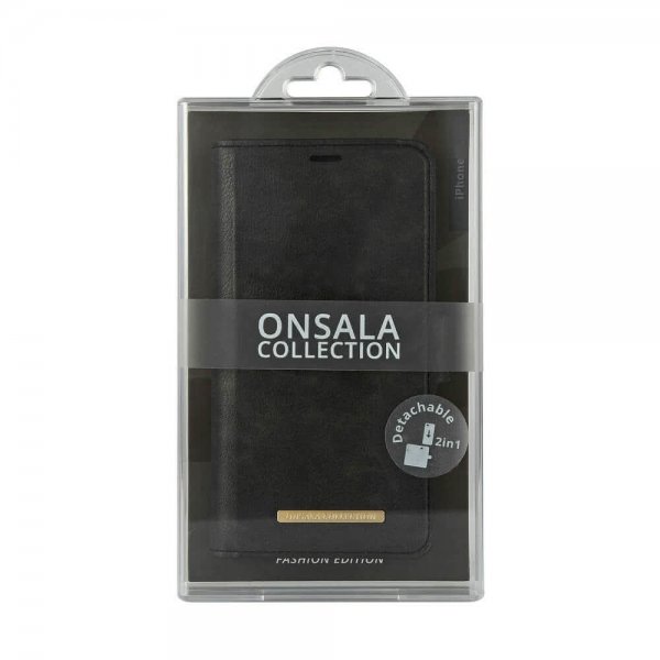 Onsala iPhone 12 Pro Max Fodral Fashion Edition Löstagbart Skal Midnight Black