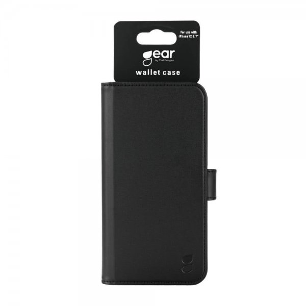 Gear iPhone 12 Pro Max Fodral med Kortfack Svart