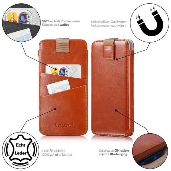 Kavaj iPhone 12 Pro Max Fodral Miami Brun