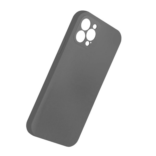 iPhone 12 Pro Max Skal Silikon Svart