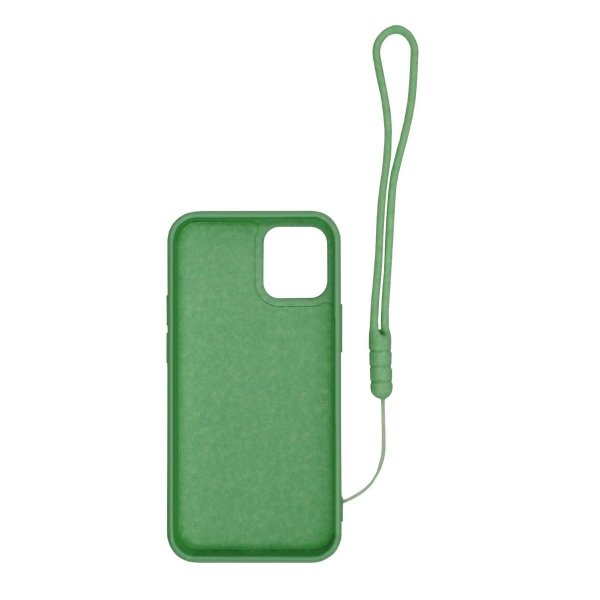 iPhone 12 Pro Max Skal Silikon med Ringhållare Grön