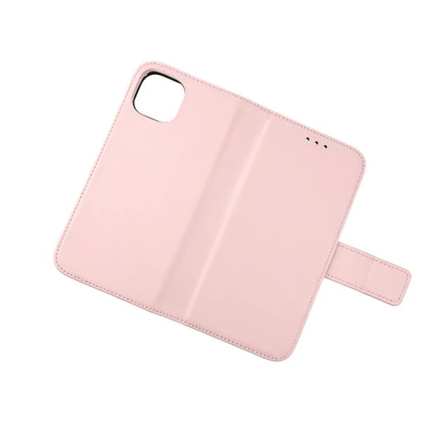 Rvelon iPhone 12 Pro Max Fodral Äkta Läder Rosa