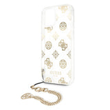 Guess iPhone 12 Pro Max Skal Chain Peony Guld