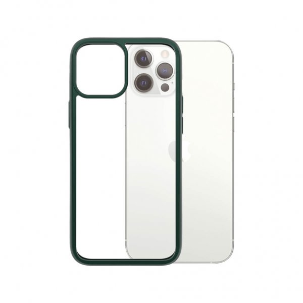 PanzerGlass iPhone 12 Pro Max Skal ClearCase Color Racing Green