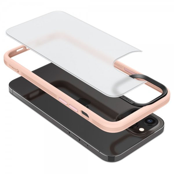 Cyrill iPhone 12 Pro Max Skal Color Brick Pink Sand