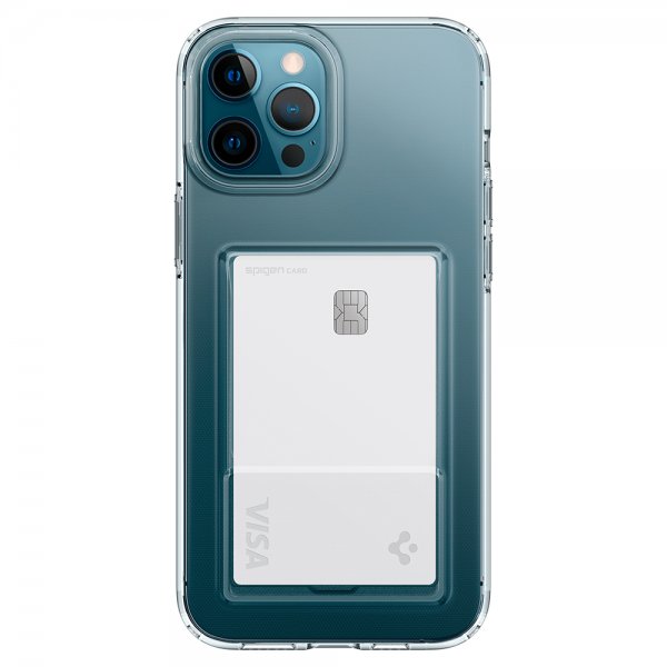 Spigen iPhone 12 Pro Max Skal Crystal Slot Crystal Clear