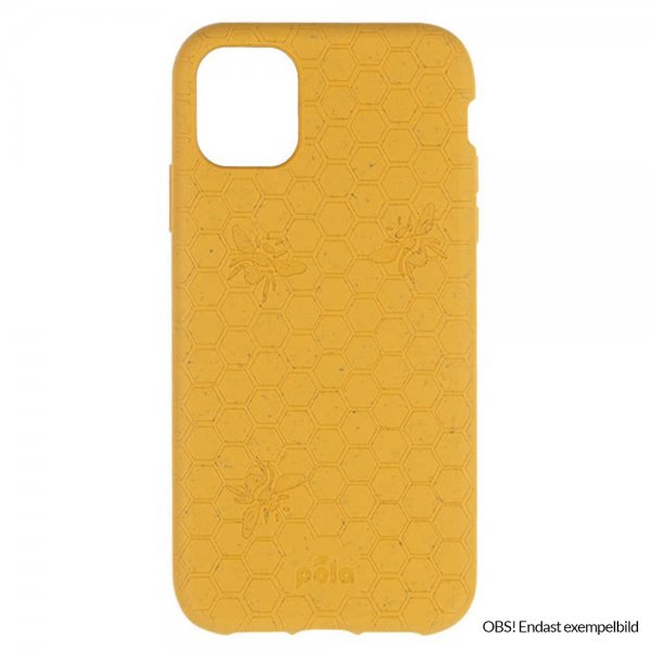 Pela iPhone 12 Pro Max Skal Eco Friendly Honey Bee Edition Gul