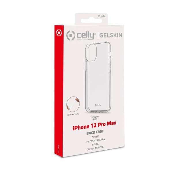 Celly iPhone 12 Pro Max Skal GELSKIN Transparent