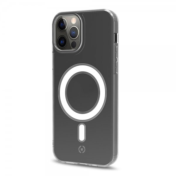 Celly iPhone 12 Pro Max Skal GELSKINMAG MagSafe Transparent