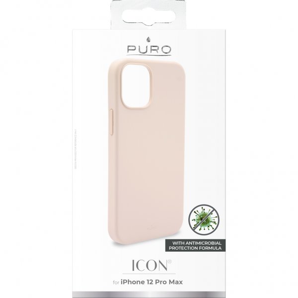 Puro iPhone 12 Pro Max Skal Icon Rosa