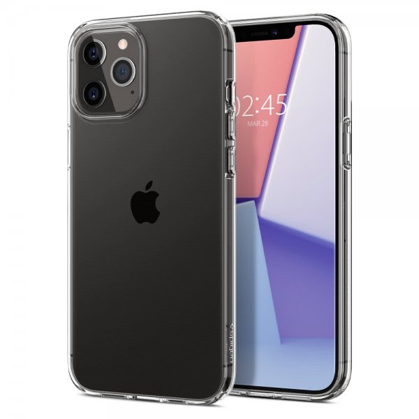 Spigen iPhone 12 Pro Max Skal Liquid Crystal Crystal Clear
