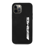 AMG iPhone 12 Pro Max Skal Liquid Silicone Svart