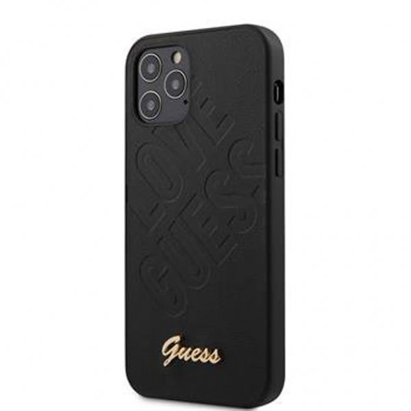 Guess iPhone 12 Pro Max Skal Love Guess Svart