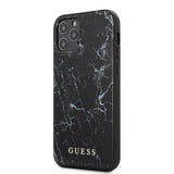 Guess iPhone 12 Pro Max Skal Marble Cover Svart