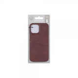 Onsala iPhone 12 Pro Max Skal med Kortfack Brun