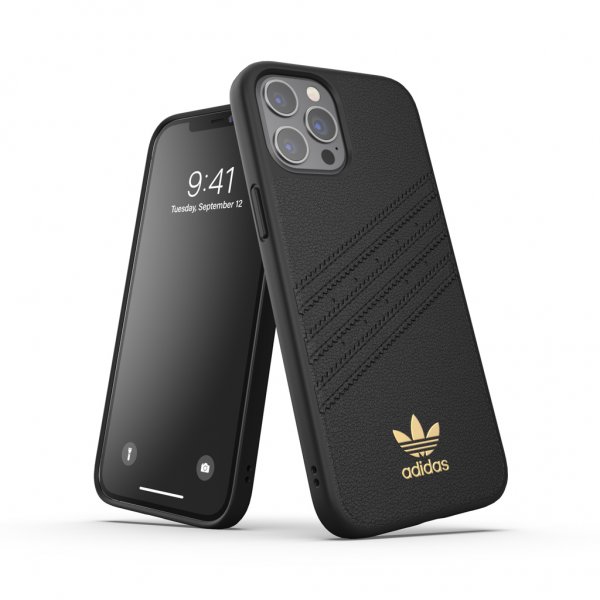 Adidas iPhone 12 Pro Max Skal Moulded Case PU Premium Svart