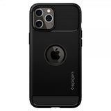 Spigen iPhone 12 Pro Max Skal Rugged Armor Matte Black
