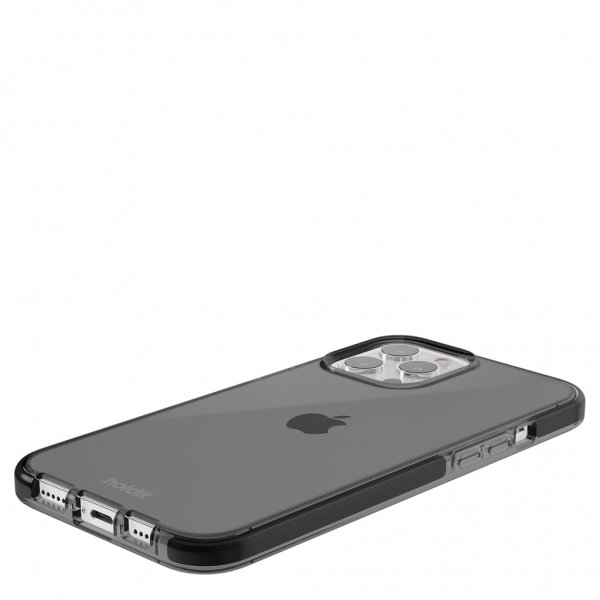 holdit iPhone 12 Pro Max Skal Seethru Svart