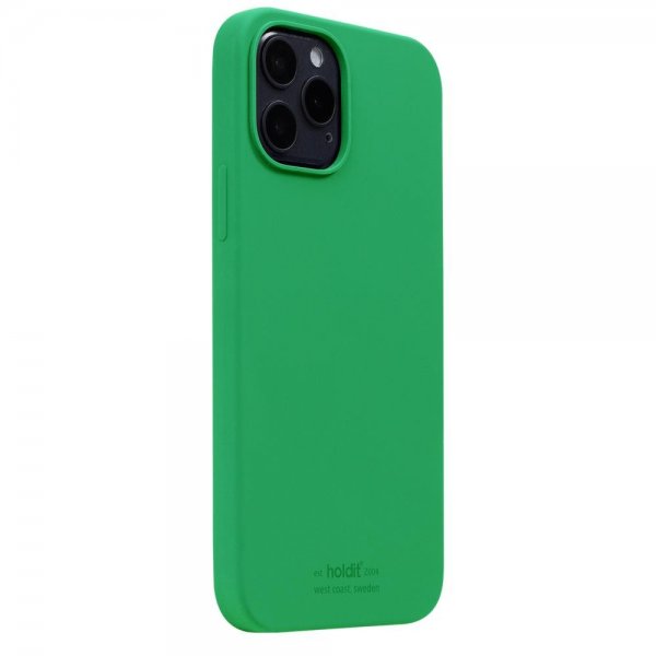 holdit iPhone 12 Pro Max Skal Silikon Grass Green