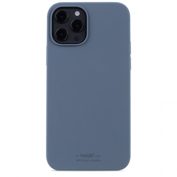 holdit iPhone 12 Pro Max Skal Silikon Pacific Blue