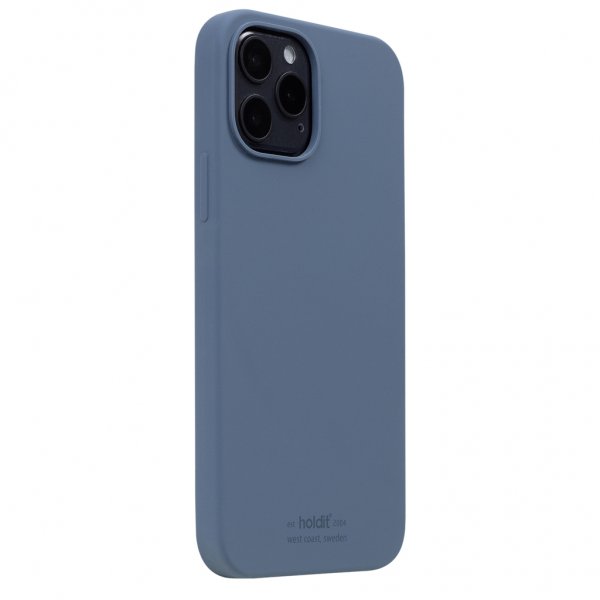 holdit iPhone 12 Pro Max Skal Silikon Pacific Blue