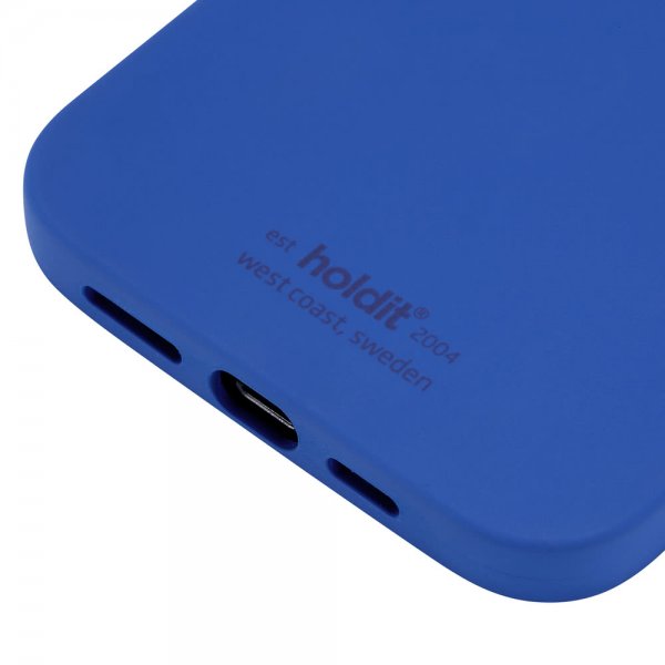 holdit iPhone 12 Pro Max Skal Silikon Royal Blue