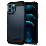 Spigen iPhone 12 Pro Max Skal Slim Armor CS Metal Slate