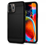 Spigen iPhone 12 Pro Max Skal Slim Armor CS Svart