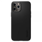 Spigen iPhone 12 Pro Max Skal Thin Fit Svart