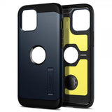 Spigen iPhone 12 Pro Max Skal Tough Armor Metal Slate