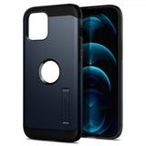 Spigen iPhone 12 Pro Max Skal Tough Armor Metal Slate