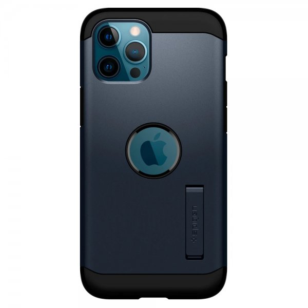 Spigen iPhone 12 Pro Max Skal Tough Armor Metal Slate