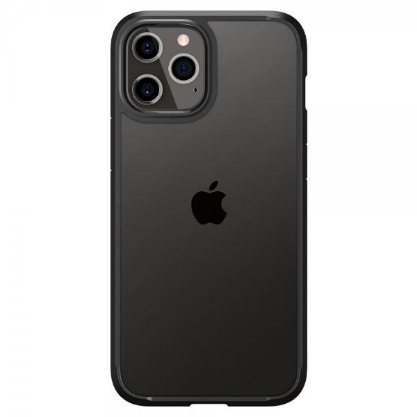 Spigen iPhone 12 Pro Max Skal Ultra Hybrid Matte Black