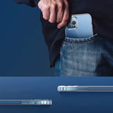 iPhone 12 Pro Max Skal TPU MagSafe Stöttåligt Transparent