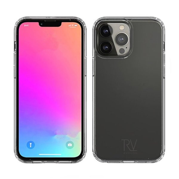 Rvelon iPhone 12 Pro Max Skal Stöttålig Transparent