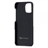 Pitaka iPhone 12 Pro Skal Air Case Svart/Grå Twill