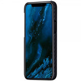 Pitaka iPhone 12/iPhone 12 Pro Skal MagEZ Case Svart/Grå Twill
