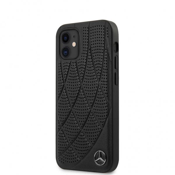 Mercedes Benz iPhone 12 Mini Skal Bow Cover Svart