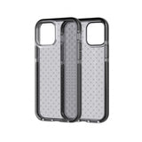 Tech21 iPhone 12/iPhone 12 Pro Skal Evo Check Smokey Black