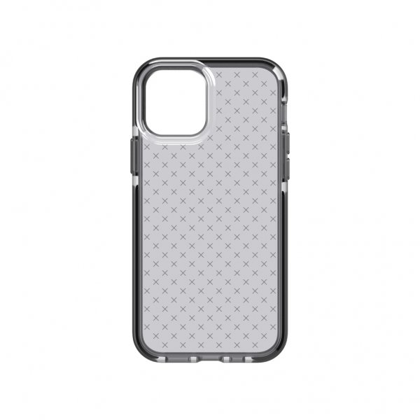 Tech21 iPhone 12/iPhone 12 Pro Skal Evo Check Smokey Black
