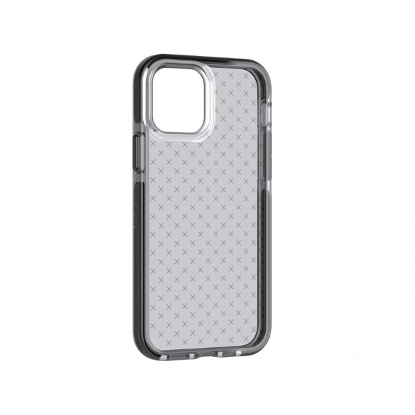 Tech21 iPhone 12/iPhone 12 Pro Skal Evo Check Smokey Black