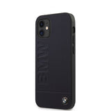 BMW iPhone 12 Mini Skal Logo Graverad Navy