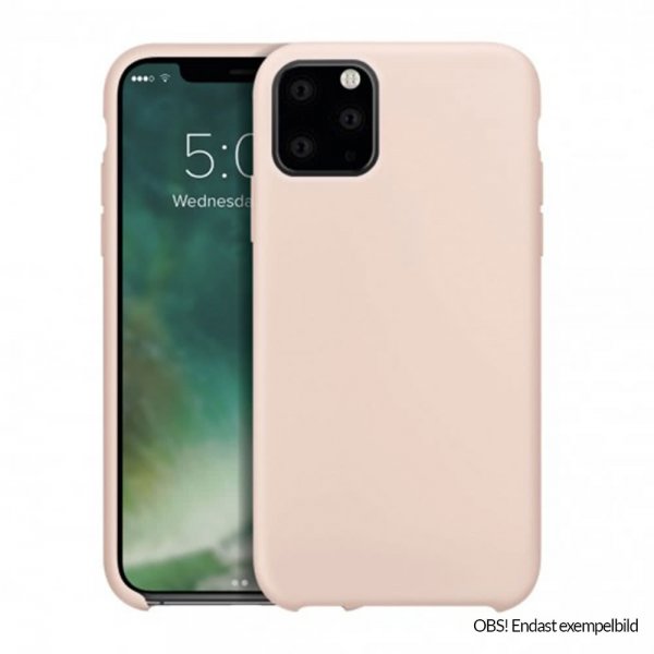 Xqisit iPhone 12 Mini Skal Silicone Case Rosa