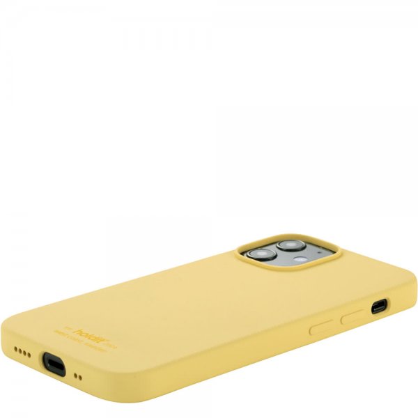 holdit iPhone 12 Mini Skal Silikon Gul