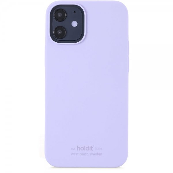 holdit iPhone 12 Mini Skal Silikon Lavender