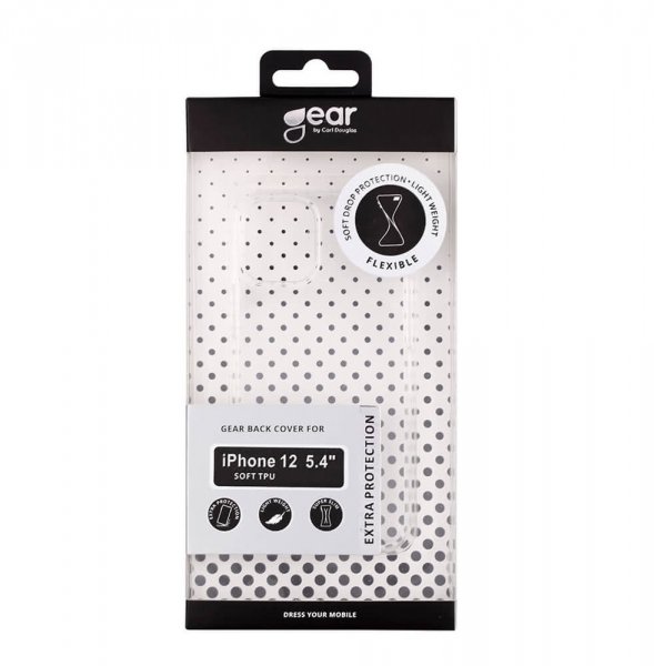 Gear iPhone 12 Mini Skal TPU Klar