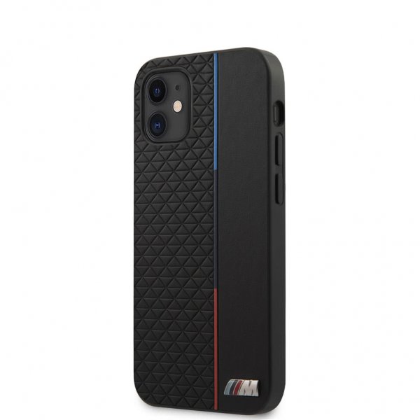BMW iPhone 12 Mini Skal Tricolore Triangles Svart