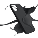 Rvelon iPhone 12/iPhone 12 Pro Skal Silikon Svart