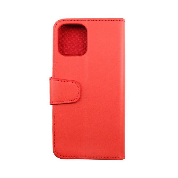 Rvelon iPhone 12/iPhone 12 Pro Fodral Utfällbart Kortfack Röd